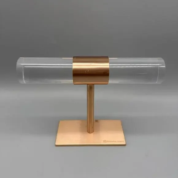 KENDRA SCOTT T-Bar Gold Metal/Acrylic Jewelry Necklace Stand Display - Picture 1 of 7